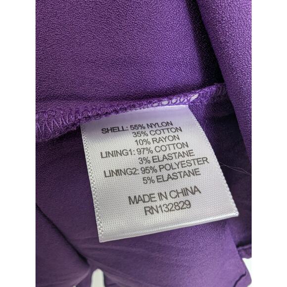 NWT NBD Revolve Daimilee Lace Strapless Mini Dress in Ultra Violet - Picture 10 of 10